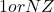 1 or NZ