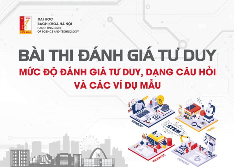 Bài thi đánh giá tư duy 2023 – Các dạng câu hỏi & Ví dụ mẫu