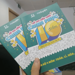 Sổ Tay Kiến Thức Chinh Phục 10 Điểm Cho Học Sinh Lớp 10 (Toán, Lí, Hoá, Anh)