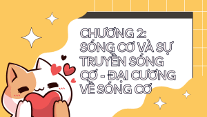 CHƯƠNG 2: SÓNG CƠ VÀ SỰ TRUYỀN SÓNG CƠ - ĐẠI CƯƠNG VỀ SÓNG CƠ