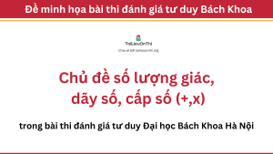 Ôn thi đánh giá tư duy Chủ đề số lượng giác, dãy số, cấp số
