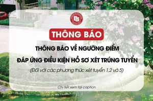 Điểm trúng tuyển Đại học ngoại thương (HSA, APT, CCNN, HSG)