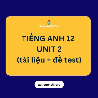 Tài liệu tiếng anh 12 Unit 2: A multicultural world