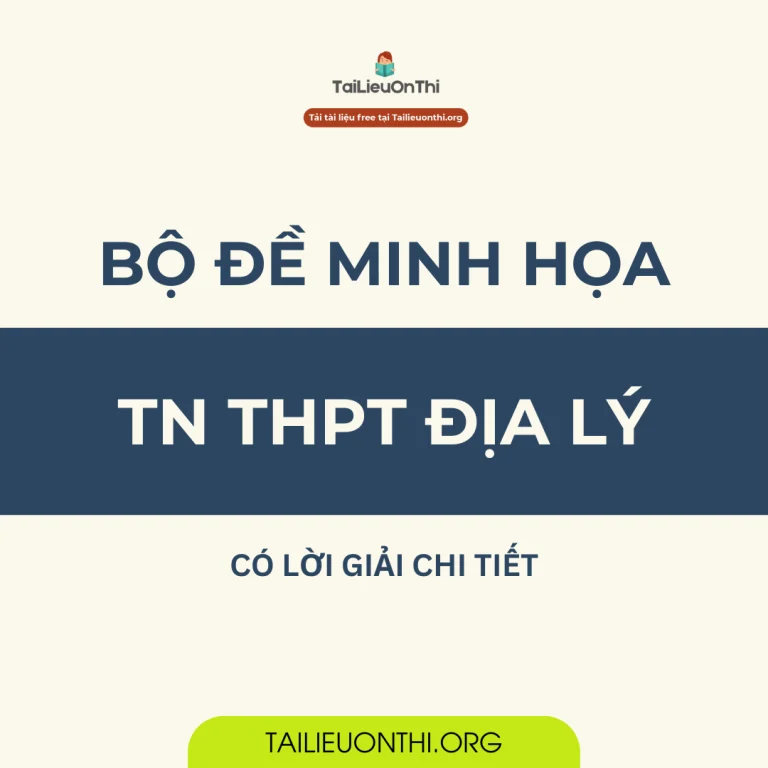Bộ 35+ đề thi thử TN THPT 2025 môn Địa lý các trường sở
