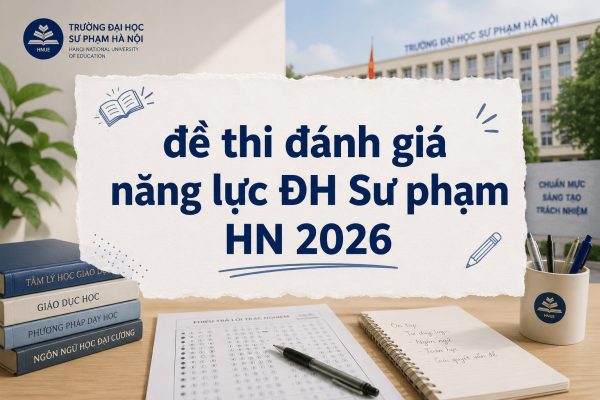 Tổng hợp đề thi ĐGNL ĐH Sư phạm HN (SPT) 2026 chính thức